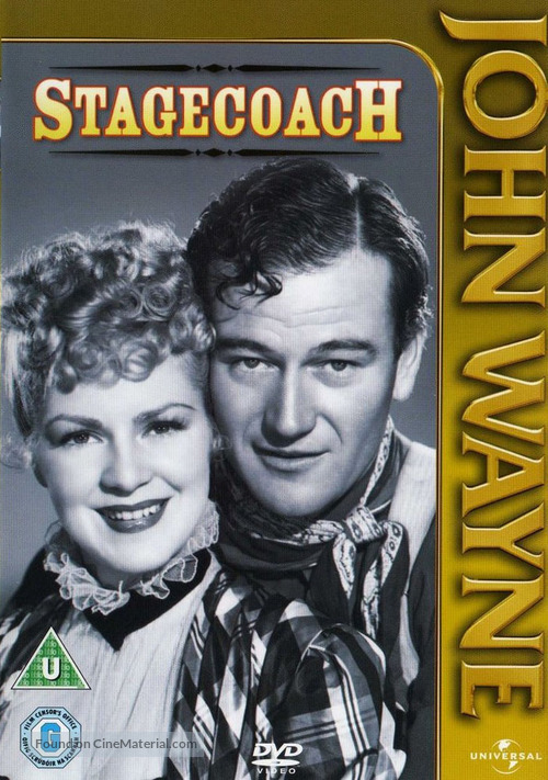 Stagecoach - British DVD movie cover