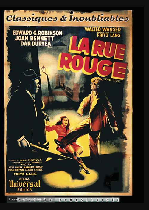 Scarlet Street - French DVD movie cover