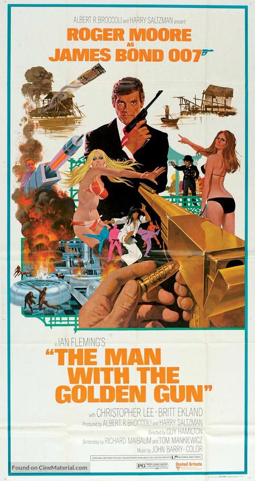 The Man With The Golden Gun (1974) Australian movie poster