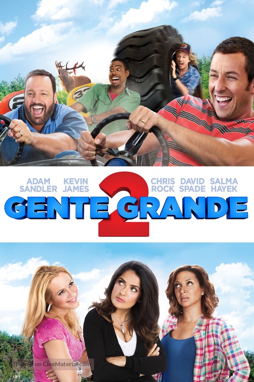 Grown Ups 2 - Brazilian Movie Cover