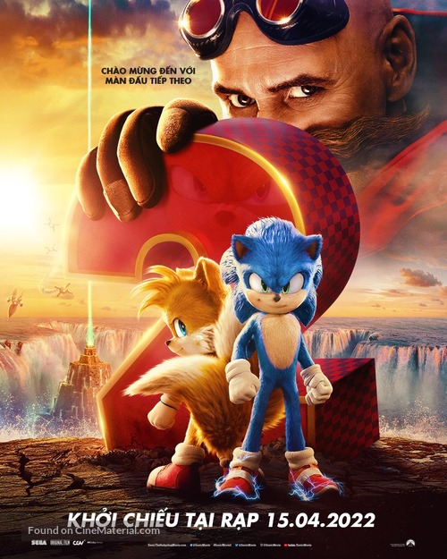 Sonic the Hedgehog 2 - Vietnamese Movie Poster