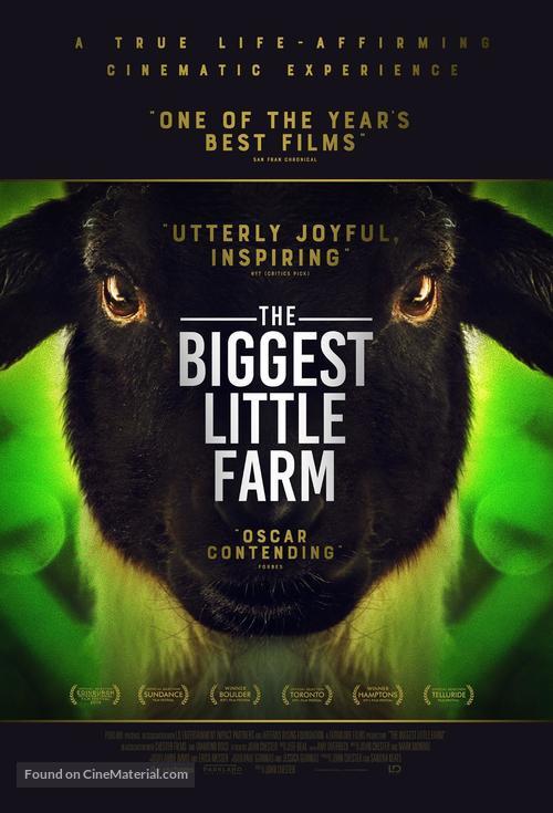 The Biggest Little Farm - British Movie Poster