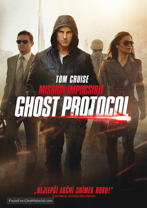 Mission: Impossible - Ghost Protocol - Czech DVD movie cover