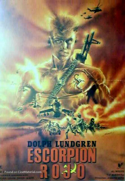 Red Scorpion - Argentinian Movie Poster