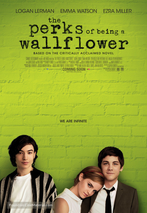 The Perks of Being a Wallflower - Canadian Movie Poster