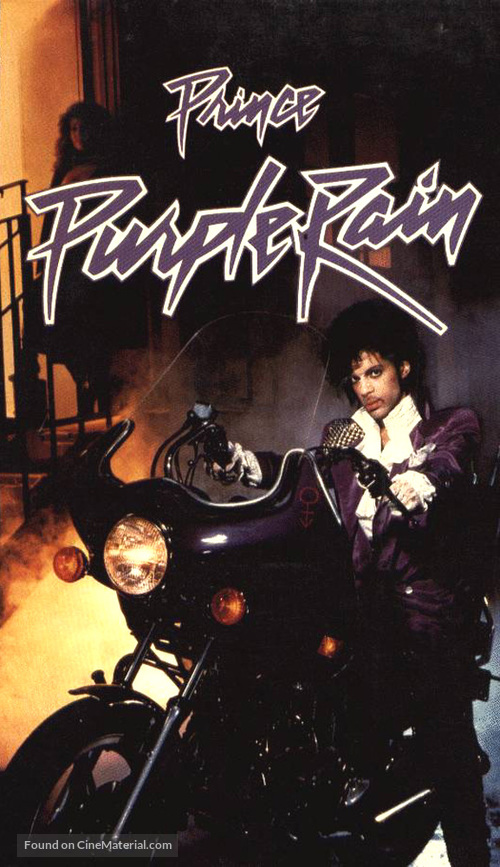 Purple Rain - VHS movie cover