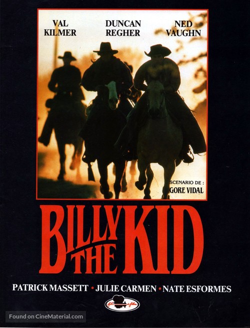 Billy the Kid - French Video on demand movie cover