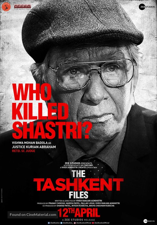 The Tashkent Files - Indian Movie Poster