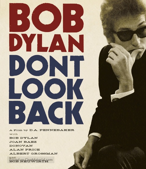 Dont Look Back - Blu-Ray movie cover