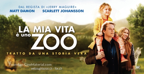 We Bought a Zoo - Swiss Movie Poster