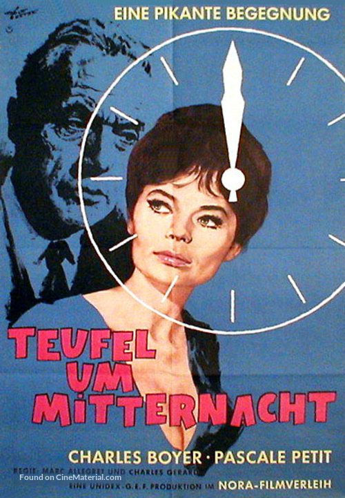 Les d&eacute;mons de minuit - German Movie Poster