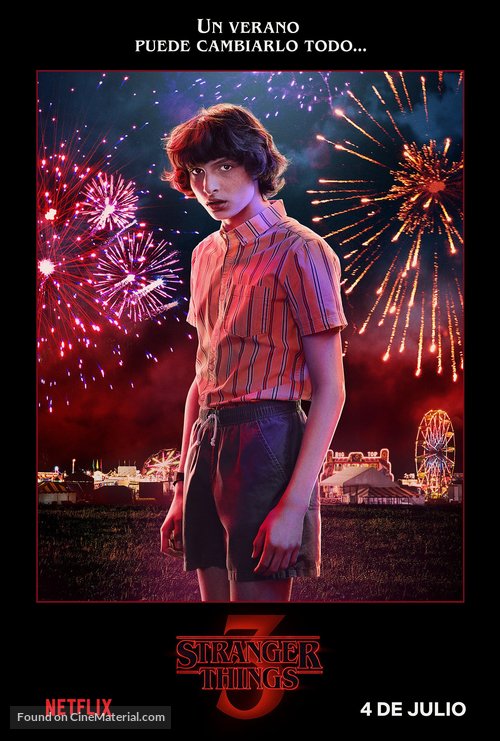 &quot;Stranger Things&quot; - Mexican Movie Poster