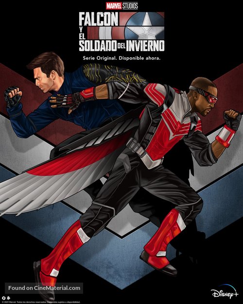&quot;The Falcon and the Winter Soldier&quot; - Mexican Movie Poster
