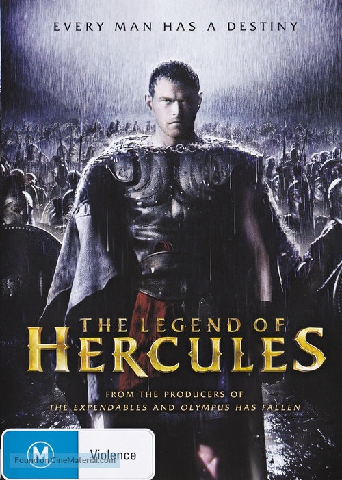 The Legend of Hercules - Australian DVD movie cover