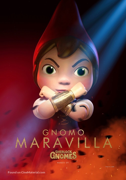 Sherlock Gnomes - Argentinian Movie Poster