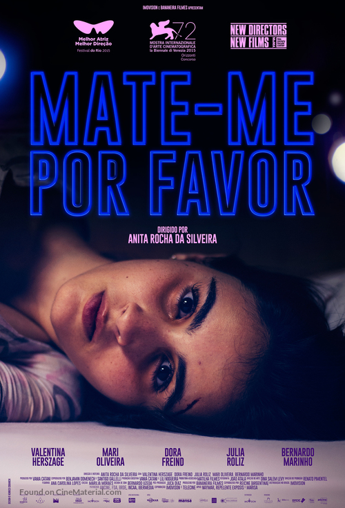 Mate-me por favor - Brazilian Movie Poster