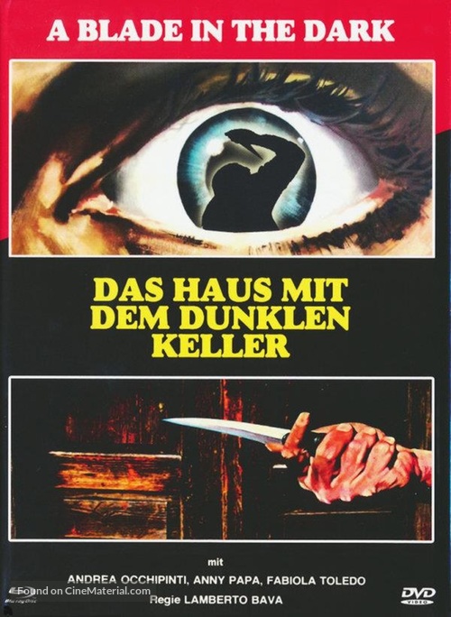 La casa con la scala nel buio - German Blu-Ray movie cover