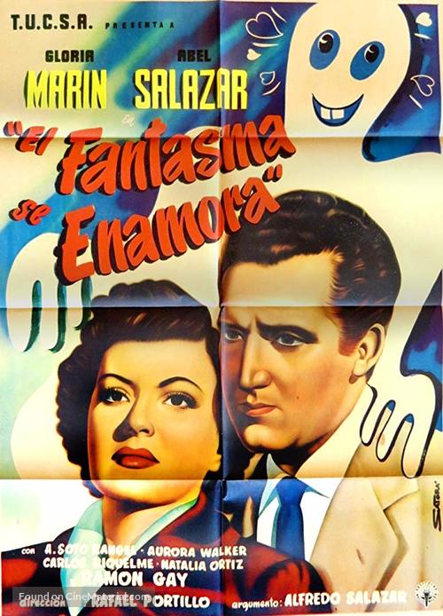 El fantasma se enamora - Mexican Movie Poster