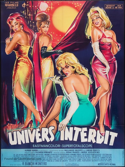 Universo proibito - French Movie Poster