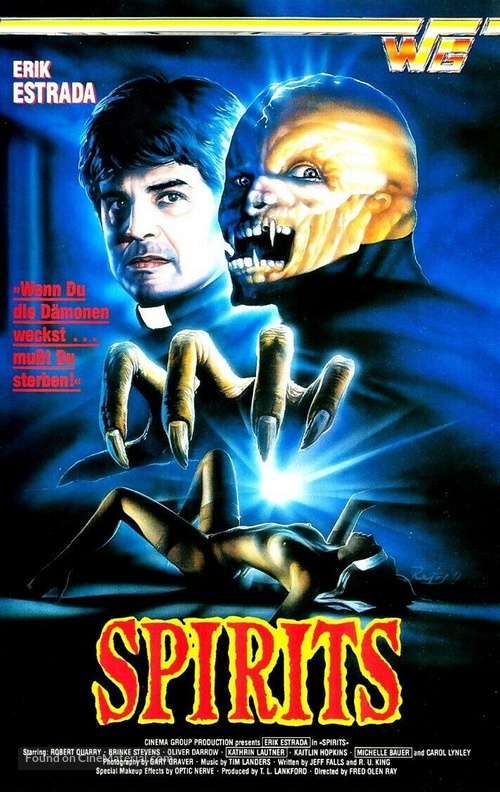 Spirits - German VHS movie cover