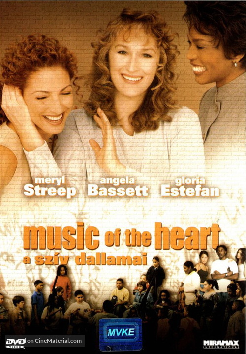 Music of the Heart - Hungarian Movie Cover