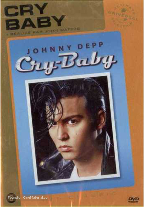 Cry-Baby - Dutch DVD movie cover