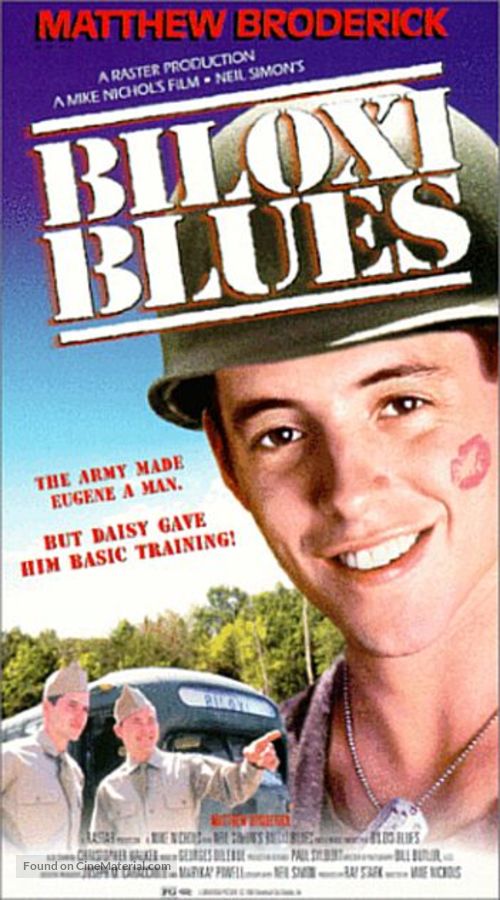 Biloxi Blues - VHS movie cover