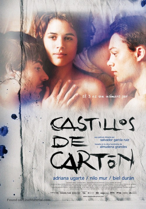 Castillos de cart&oacute;n - Spanish Movie Poster