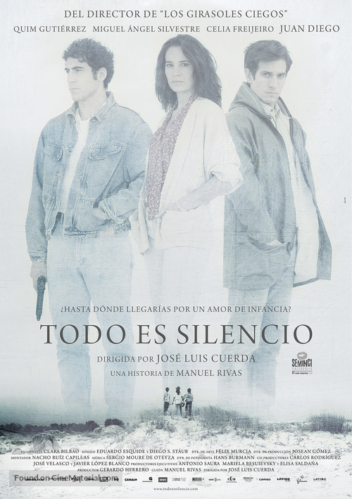 Todo es silencio - Spanish Movie Poster