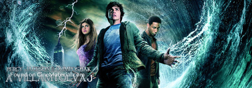 Percy Jackson &amp; the Olympians: The Lightning Thief - Hungarian Movie Poster