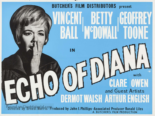 Echo of Diana - British Movie Poster