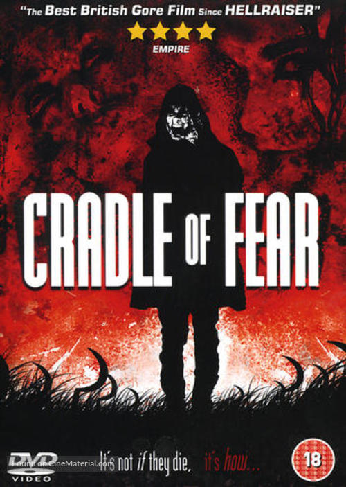 Cradle of Fear - British DVD movie cover