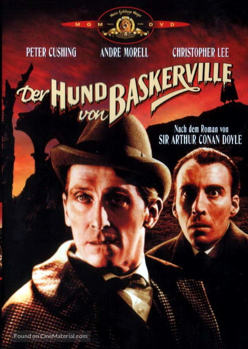 The Hound of the Baskervilles - German DVD movie cover