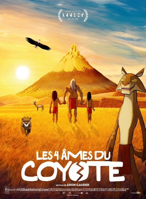 Four Souls of Coyote - French Movie Poster