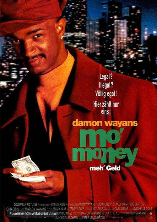 Mo&#039; Money - German Movie Poster