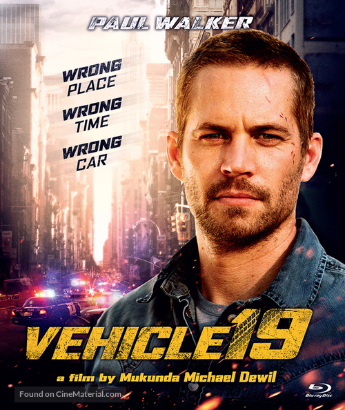 Vehicle 19 - Finnish Blu-Ray movie cover