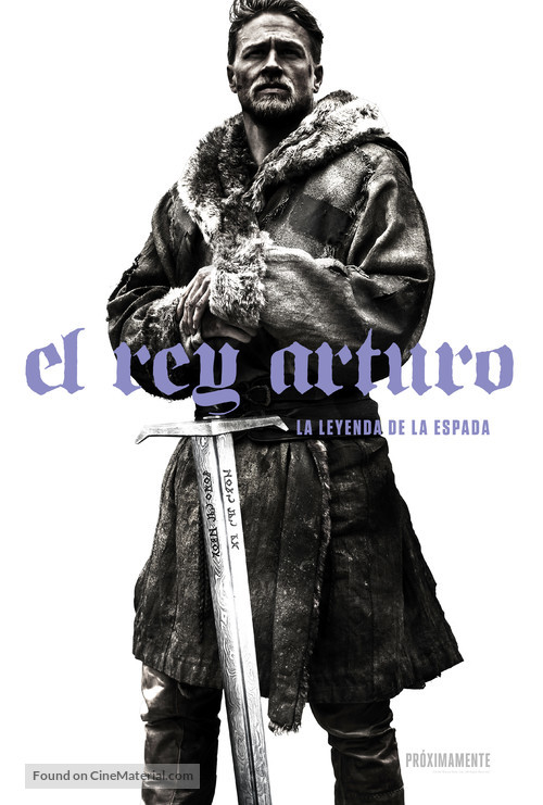 King Arthur: Legend of the Sword - Argentinian Movie Poster