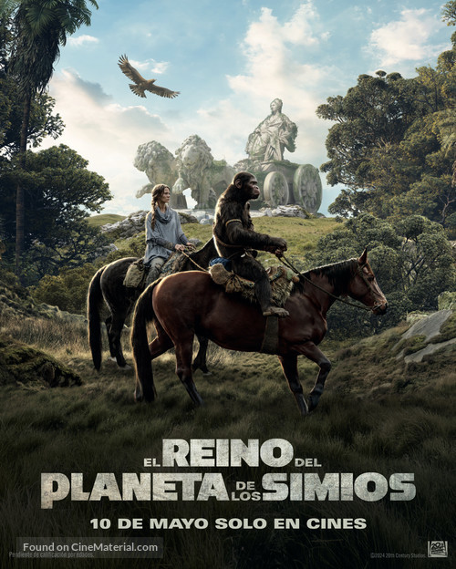 Kingdom of the Planet of the Apes - Spanish Movie Poster