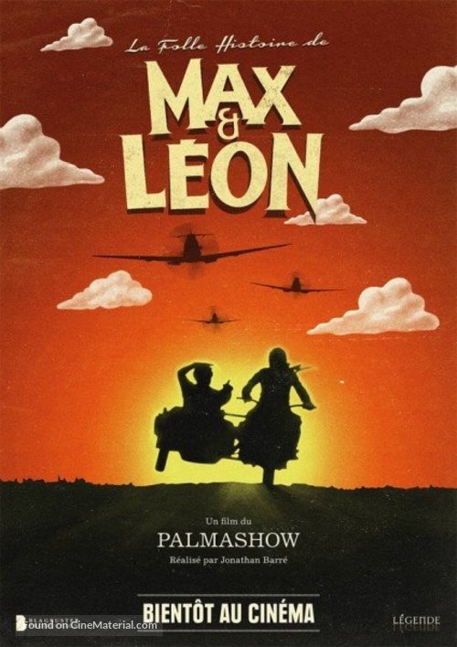La folle histoire de Max et L&eacute;on - French Movie Poster