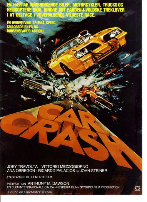 Car Crash - Danish Movie Poster