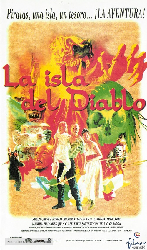 La isla del diablo - Spanish Movie Cover