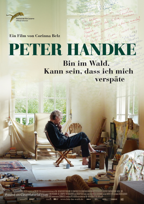 Peter Handk: Bin im Wald. Kann sein, dass ich mich versp&auml;te... - German Movie Poster