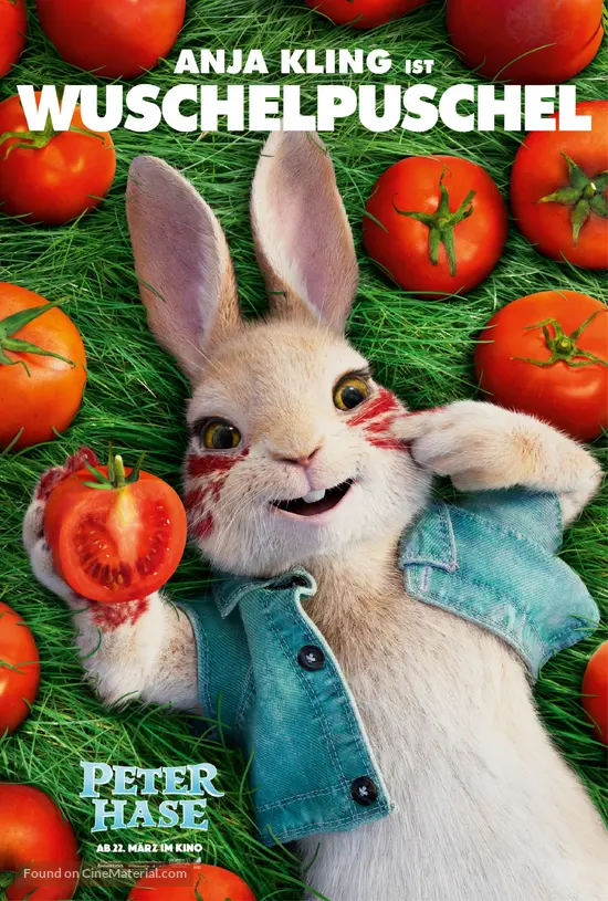 Peter Rabbit (2018) German movie poster