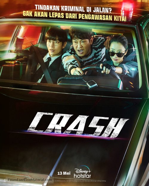 &quot;Crash&quot; - Indonesian Movie Poster