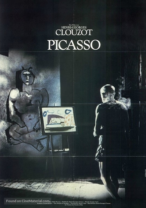 Le myst&egrave;re Picasso - German Movie Poster