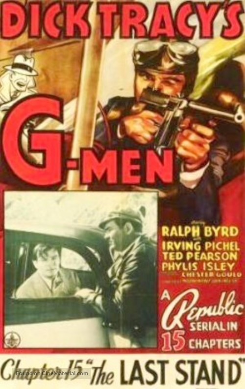 Dick Tracy&#039;s G-Men - Movie Poster