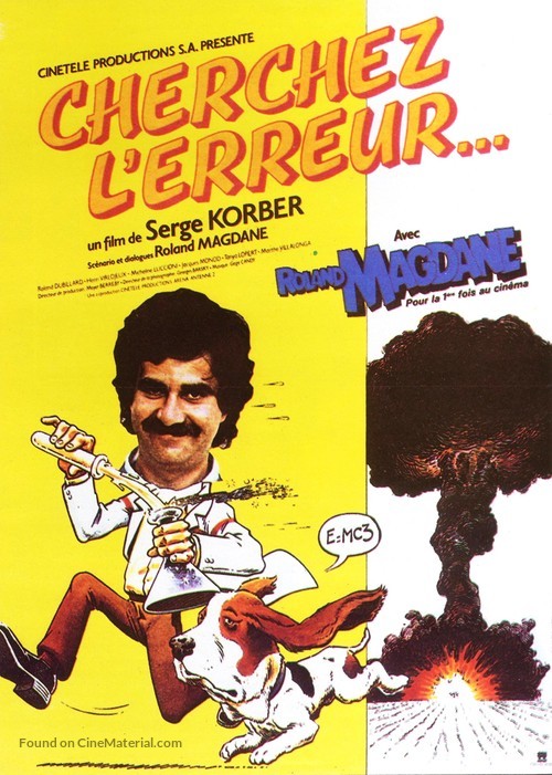 Cherchez l&#039;erreur - French Movie Poster