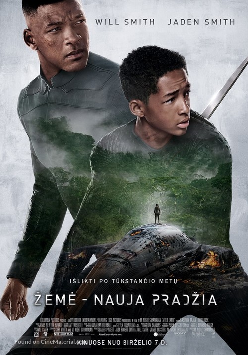 After Earth - Lithuanian Movie Poster
