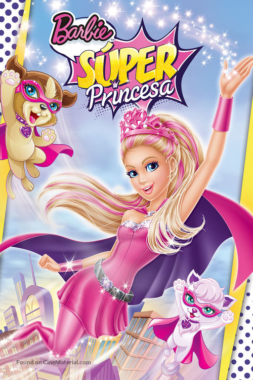 Barbie in Princess Power - Mexican Movie Cover