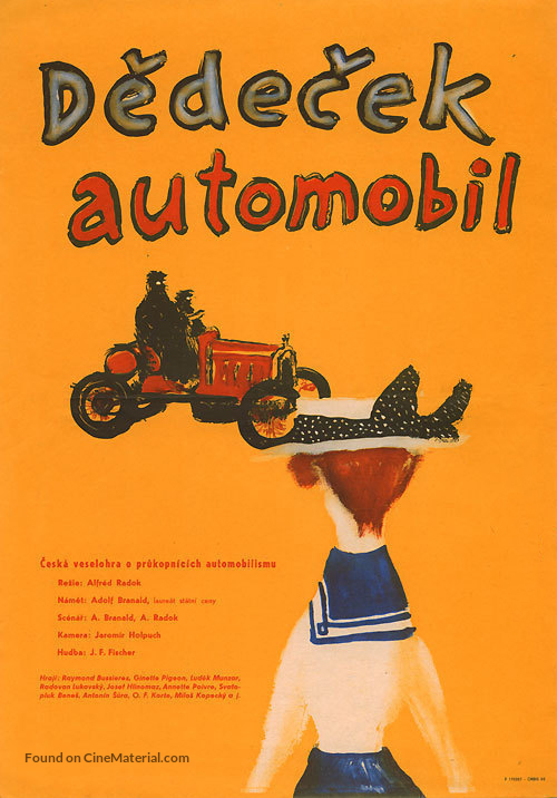 Dedecek automobil - Czech Movie Poster